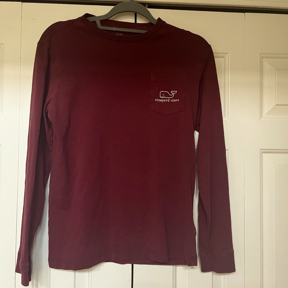 Kids' Vintage Whale Graphic Long-Sleeve Pocket Tee